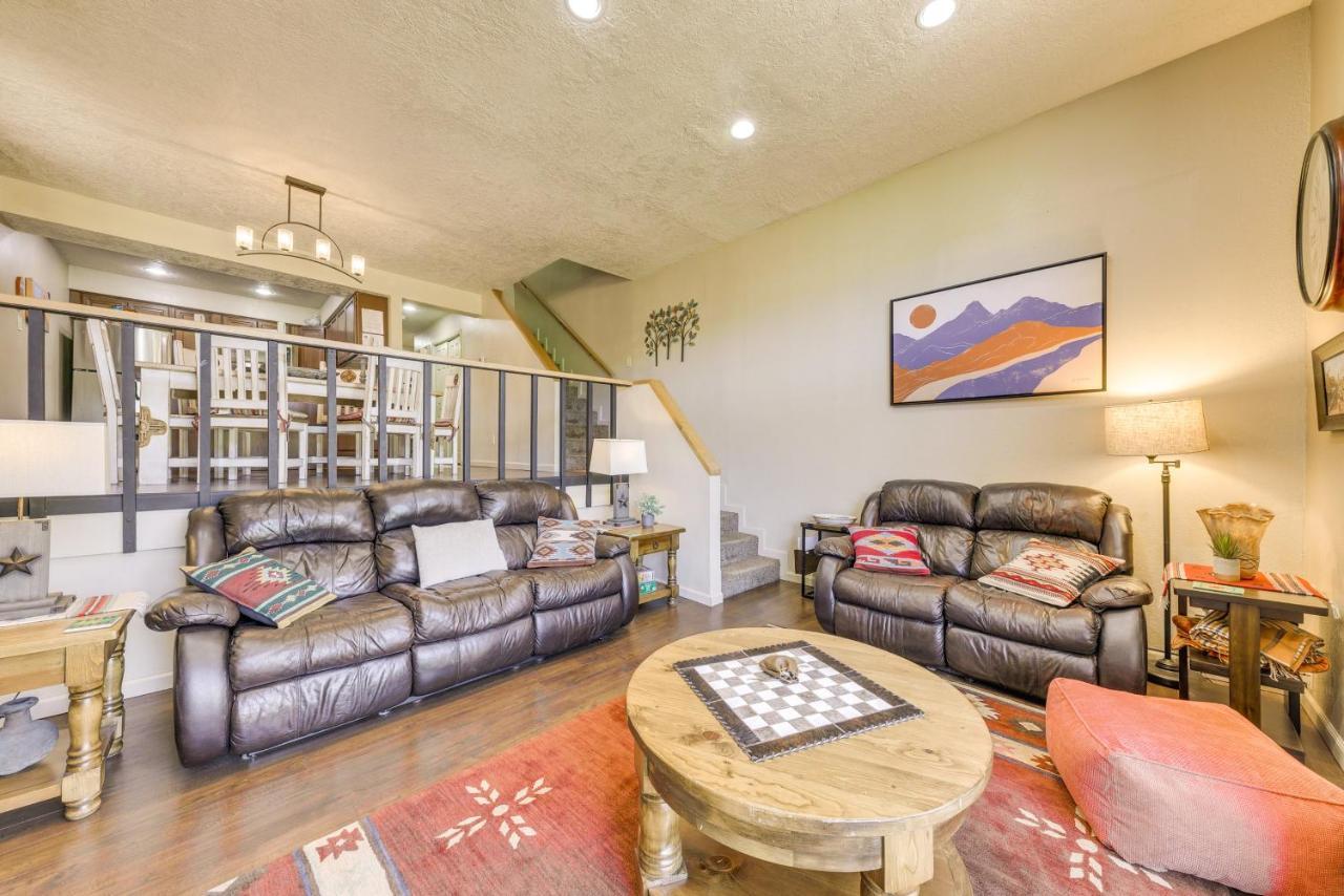 Ruidoso Golf Condo - Patio, Fire Pit And Mtn View! Ngoại thất bức ảnh