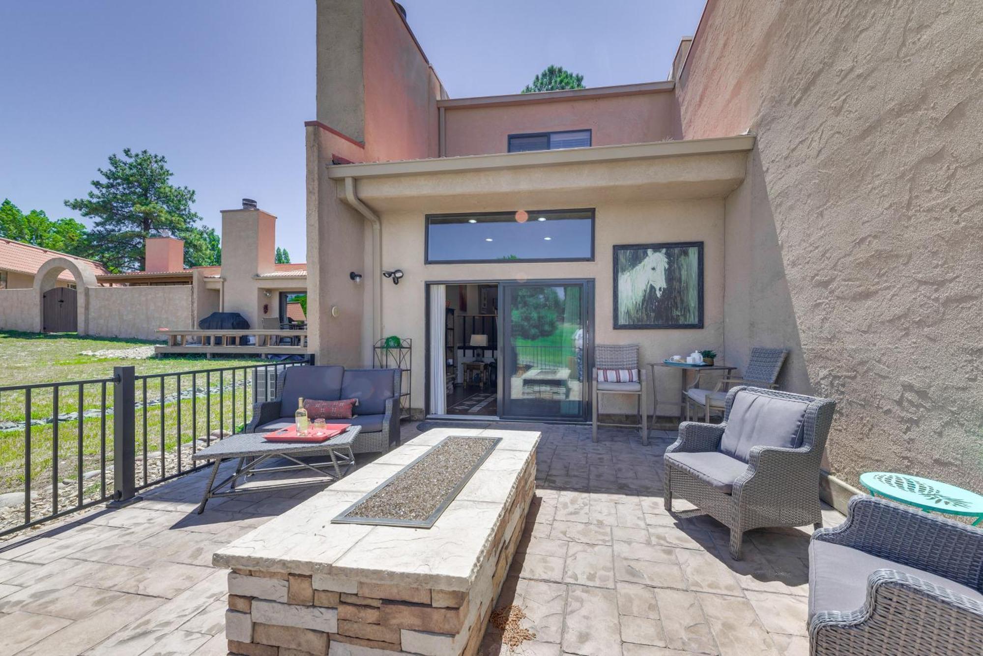 Ruidoso Golf Condo - Patio, Fire Pit And Mtn View! Ngoại thất bức ảnh